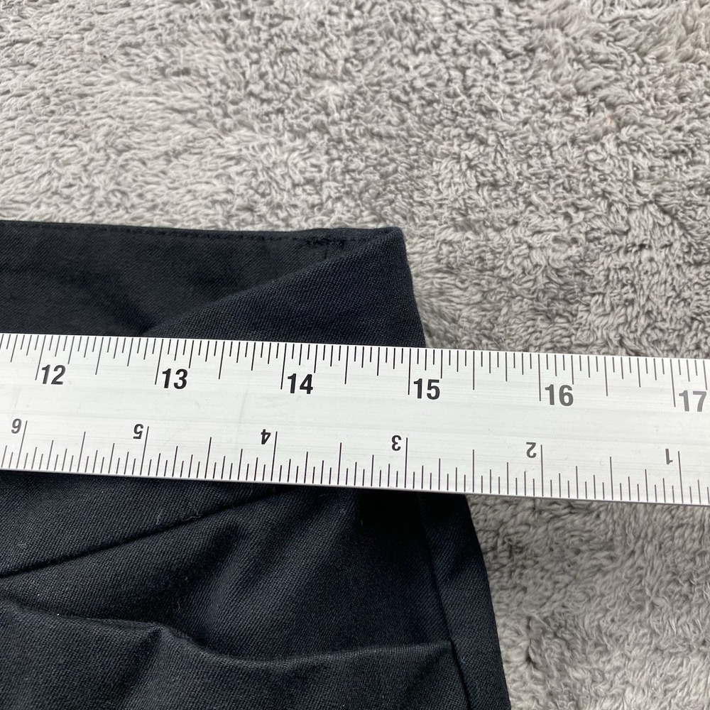 Old Navy Pixie Secret-Smooth Pockets Straight Pants Womens 10 Black High Rise - Picture 7 of 13